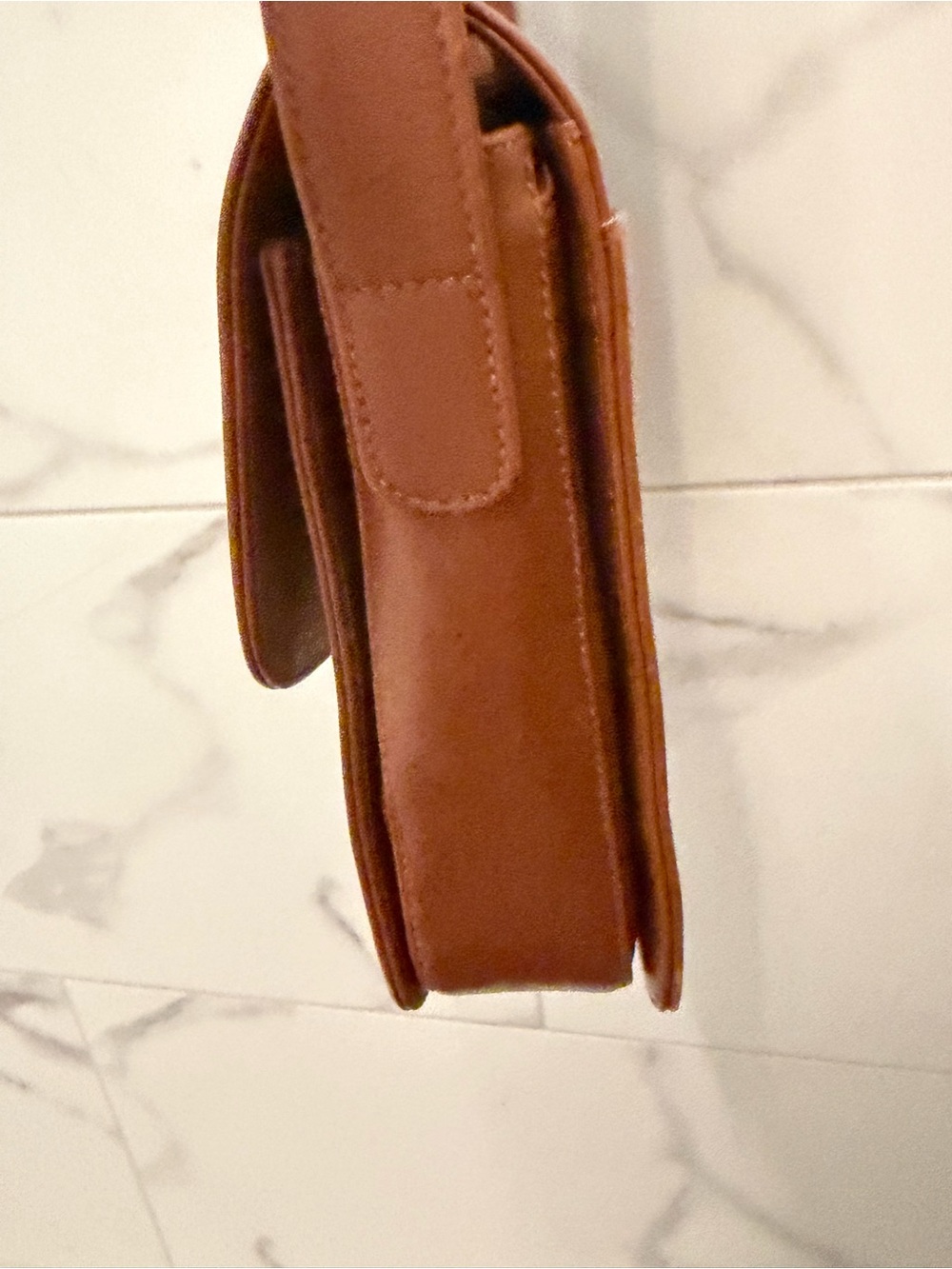 Everyday Leather Crossbody Bag in Brown - Picture 10 of 14
